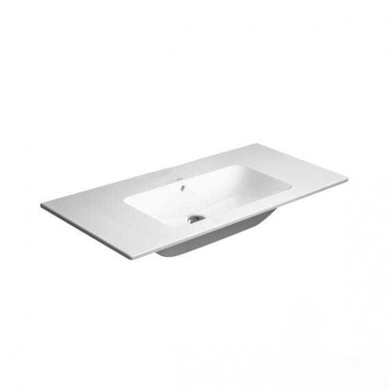 Duravit раковина без отверстий под смеситель, с переливом, me by starck, 2336100060 цвет: белый