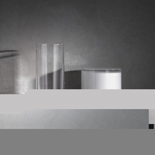 Keuco двойной держатель со стаканом и дозатором жидкого мыла с дозатором, edition 400, хром арт. 11553 019000