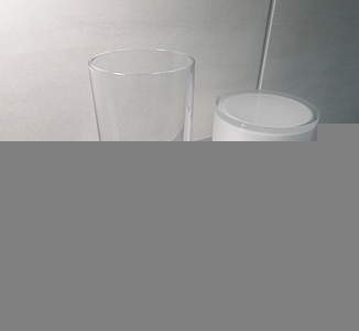 Keuco двойной держатель со стаканом и дозатором жидкого мыла с дозатором, edition 400, хром арт. 11553 019000