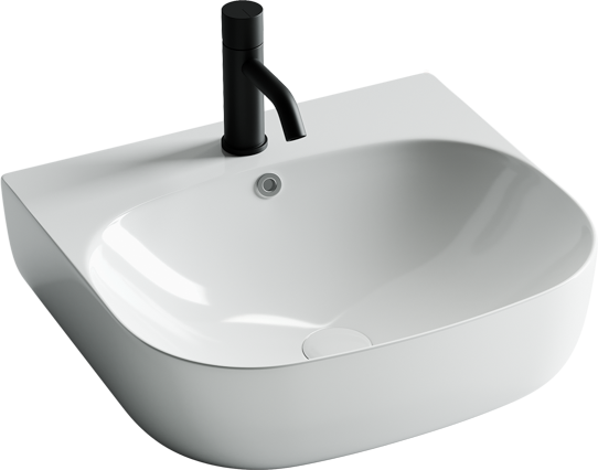 Ceramicanova раковина накладная element, cn5011 цвет: белый