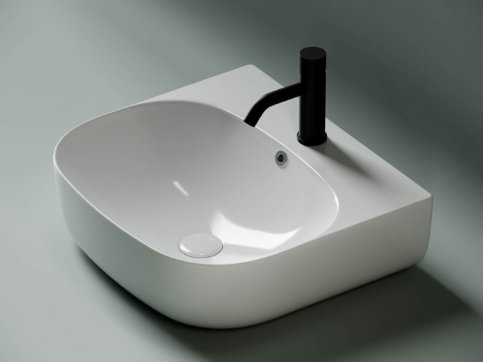 Ceramicanova раковина накладная element, cn5011 цвет: белый