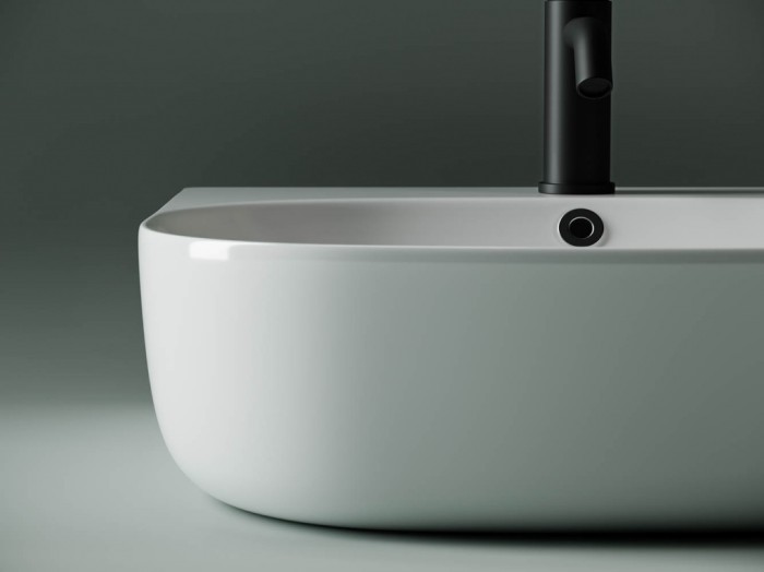 Ceramicanova раковина накладная element, cn5011 цвет: белый