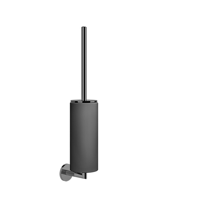 Gessi Туалетный ёршик, подвесной, Ingranaggio, 63820#707 цвет: black metal brushed pvd