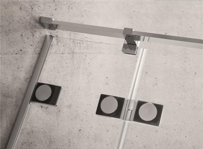 Radaway душевая дверь kdd 90 профиль хром стекло прозрачное, Euphoria - 383060-01R