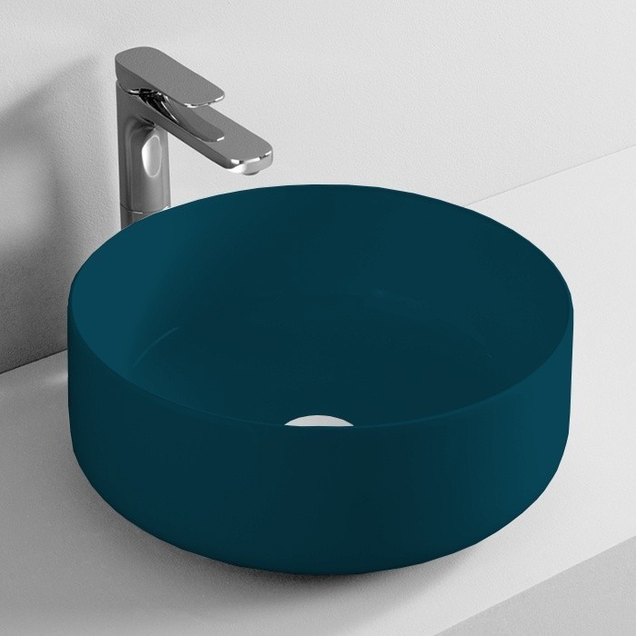 ArtCeram раковина (накладная), col001 42 00 cognac цвет: синий