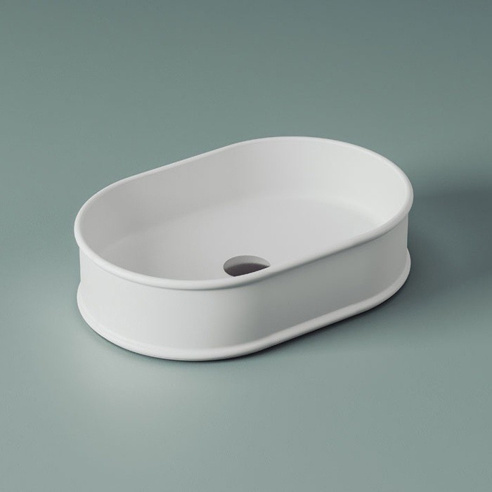 ArtCeram раковина (накладная), atl002 05 00 atelier цвет: белый матовый