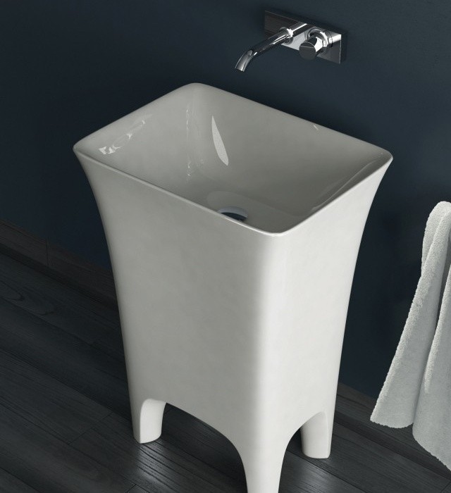 ArtCeram раковина (напольная), cwl004 01 00 cow цвет: белый глянцевый