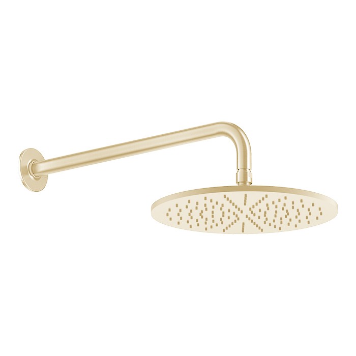 Gessi Верхний душ 30см, с защитой от налёта, Inciso, 58248#246 цвет: золото
