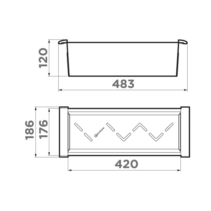 Omoikiri корзина для сушки co-04 арт. 4999056