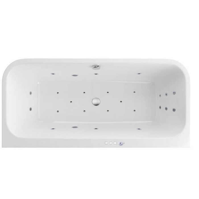 Пристенная ванна 180x85 ultra, Excellent Arana, хром арт. WAEX.ARA18.ULTRA.CR