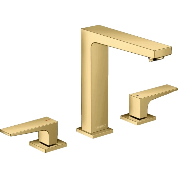 Hansgrohe смеситель для раковины с донным клапаном, Metropol, золотой арт. 32515990