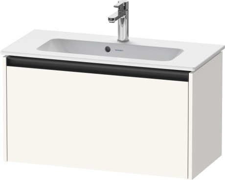 Duravit тумба подвесная под раковину 390 мм х 810 мм х 440 мм, ketho.2, k25056084840000 цвет: белый суперматовый