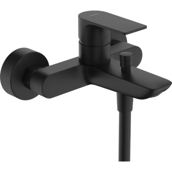 Hansgrohe смеситель для ванны, Rebris E, черный арт. 72450670