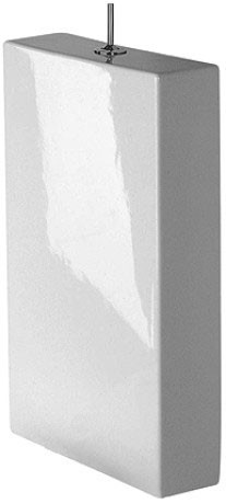 Duravit бачок для унитаза puro подвод воды скрытый слева, starck 1, 8727100085 цвет: белый