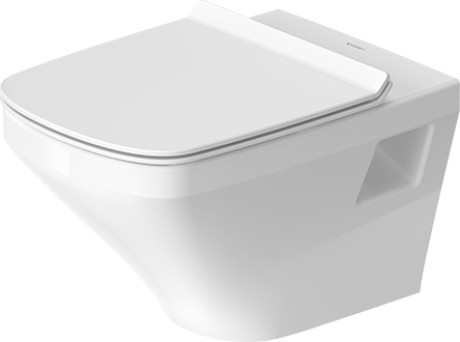 Duravit унитаз подвесной rimless с вертикальным смывом, без сидения, безободковый, durastyle, 2538092000 цвет: белый