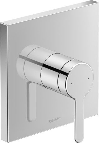Duravit однорычажный смеситель для душа c14210009010, c.1, c14210009010 цвет: хром