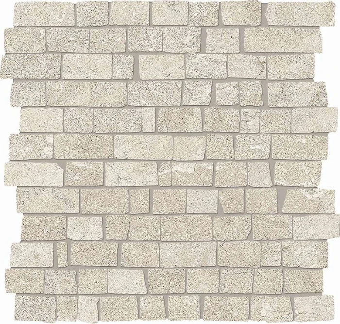 Emil Ceramica керамогранитная плитка 300x300 mapierre mosaico petit mur 5x5 noble biege naturale rett, арт. em0la105
