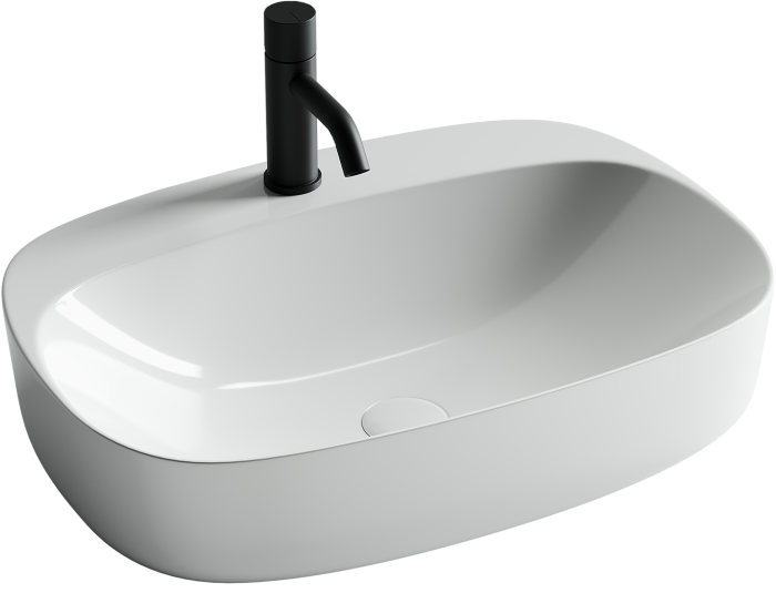 Ceramicanova раковина накладная element, cn5012 цвет: белый