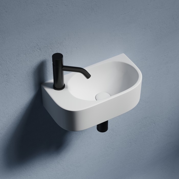 Ceramicanova раковина подвесная element, cn6066r цвет: белый