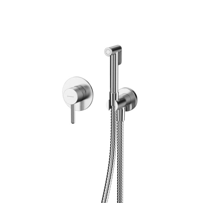 Система для биде скрытого монтажа, Whitecross Y brushed nickel, брашированный никель арт. SYSYBI1NIB