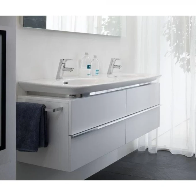 LAUFEN раковина подвесная двойная 130x48, PALACE - 8.1070.8.000.104.1