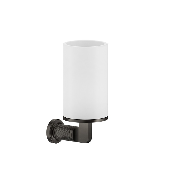 Gessi Стакан для зубных щеток настенный, Inciso, 58507#299 цвет: белый/nero xl
