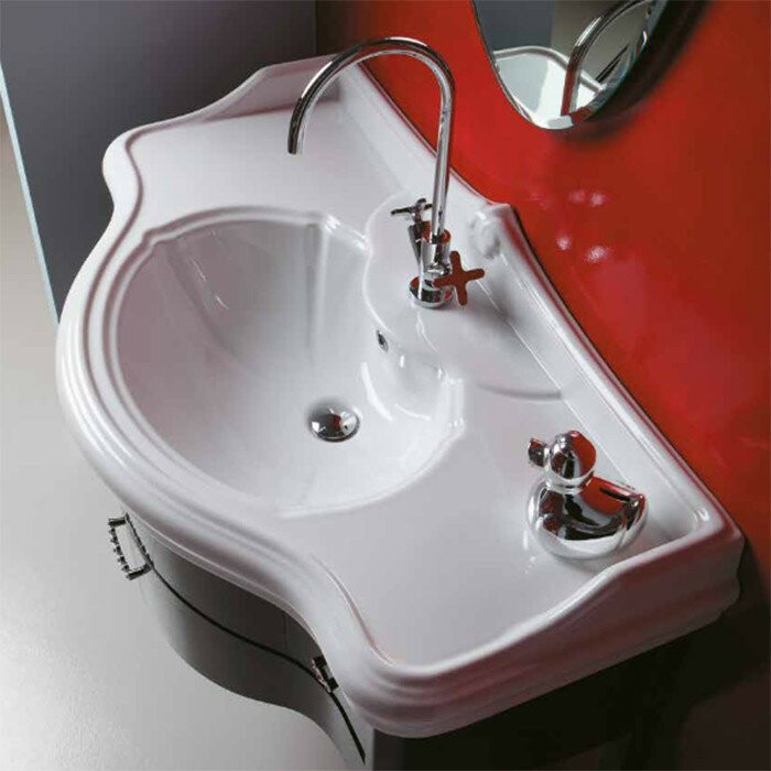 Azzurra Раковина 62x111 JUBILAEUM, JULP1106200MBI (JUB200/110 bi))*1 цвет: белый