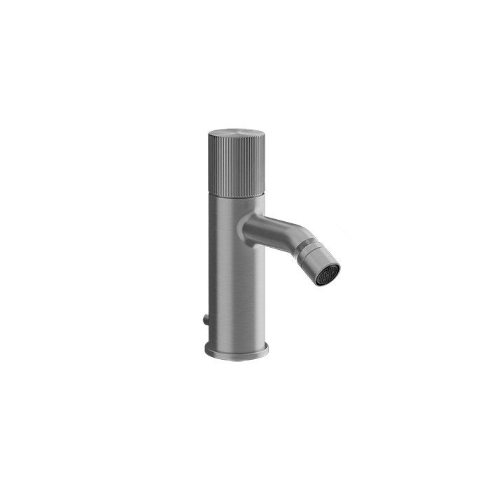 Gessi Смеситель для биде, 1 отв., с донным клапаном, Habito Rigato, 70507#031 цвет: хром