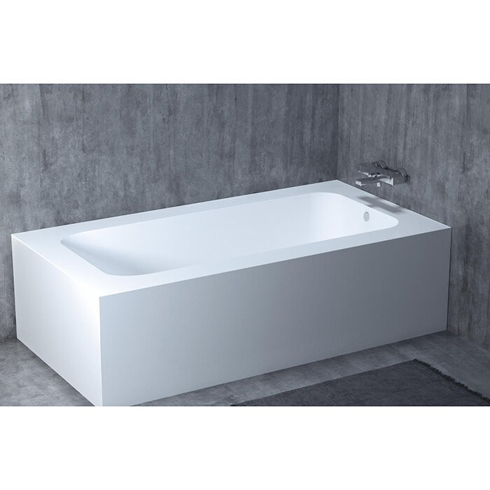 Salini ванна встраиваемая 190x100, orlanda, 102114g цвет: глянцевый белый