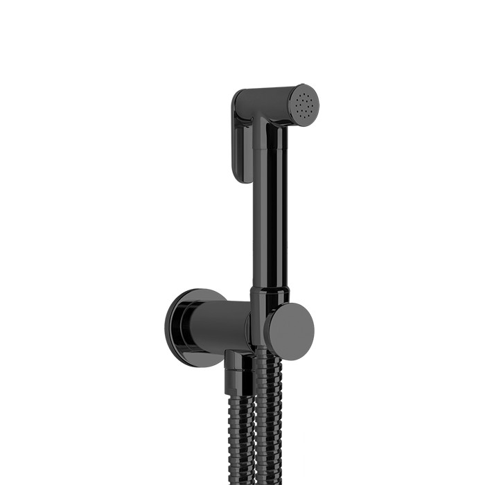 Gessi Гигиенический душ, настенный, Tradizione, 14331#707 цвет: black metal brushed pvd