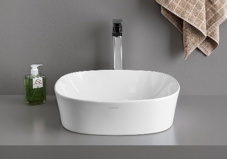 ArtCeram раковина (накладная), ghl001 01 00 ghost цвет: белый глянцевый