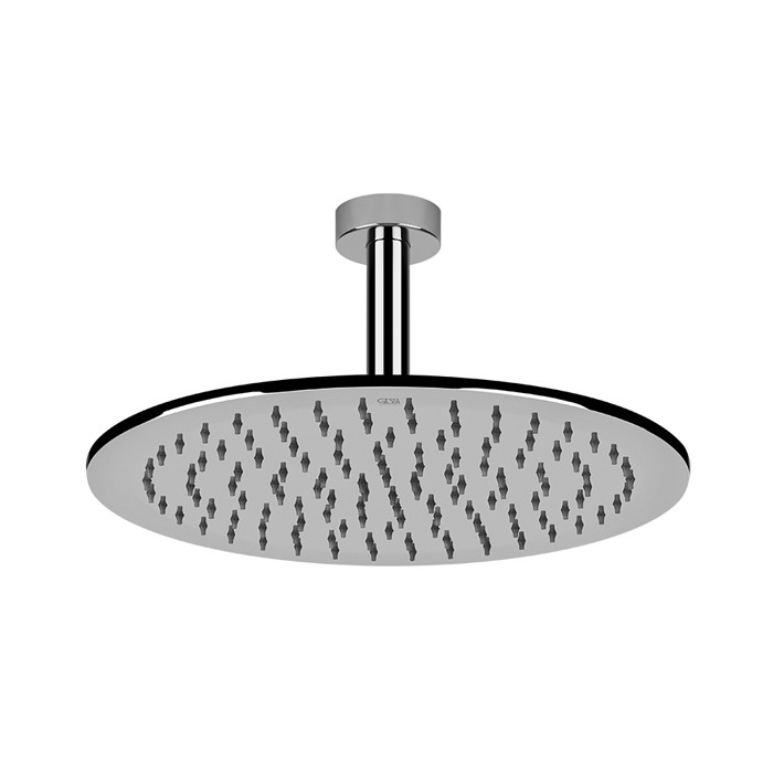 Gessi Верхний душ, потолочная, поворотная с шарниром, с защитой от известкового налёта, Emporio shower, 47370#031 цвет: хром