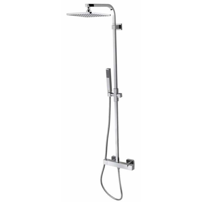 Bossini душевая стойка monocomando из лауни, cosmo, хром арт. l30006.030
