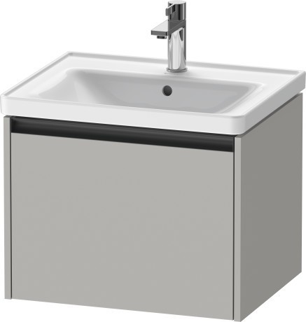 Duravit тумба подвесная под раковину 455 мм х 584 мм х 440 мм, ketho.2, k25081007070000 цвет: бетонно-серый матовый
