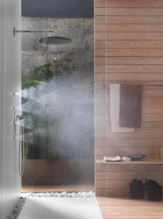 Bossini форсунка боковая для душа neb, mini, хром арт. i00151.030