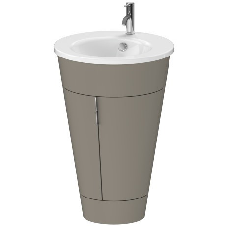 Duravit тумба напольная под раковину, starck 1, s1952009292 цвет: каменно-серый