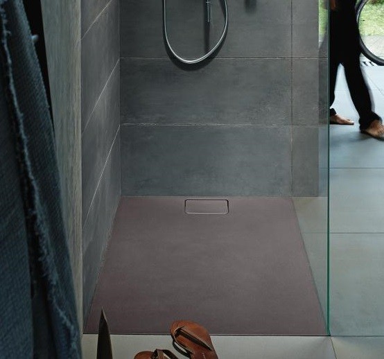 Duravit душевой поддон 1200 мм х 1000 мм, stonetto, 720168180000000 цвет: бетон