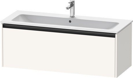 Duravit тумба подвесная под раковину 480 мм х 1210 мм х 440 мм, ketho.2, k25065084840000 цвет: белый суперматовый