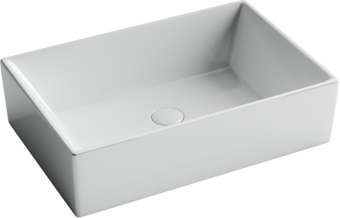 Ceramicanova раковина накладная element, cn5013 цвет: белый