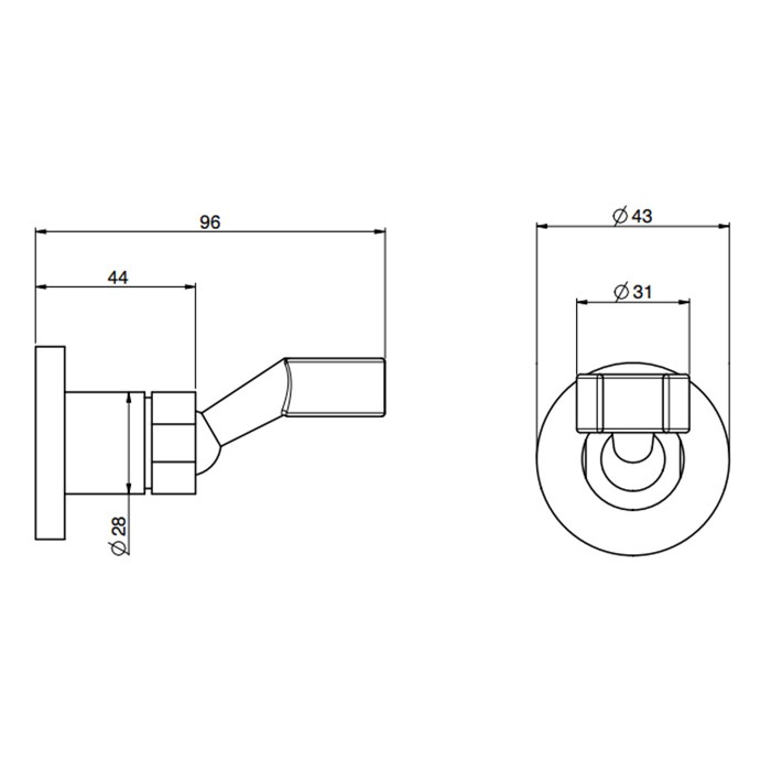 Fima Carlo Frattini держатель ручного душа wellness, хром арт. f2205cr