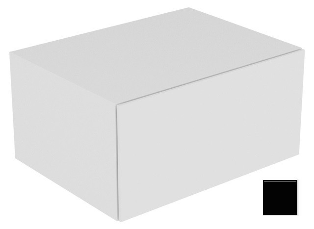 Keuco тумба боковая подвесная с одним выдвижным фронтом, edition 11, черный арт. 31322 330000