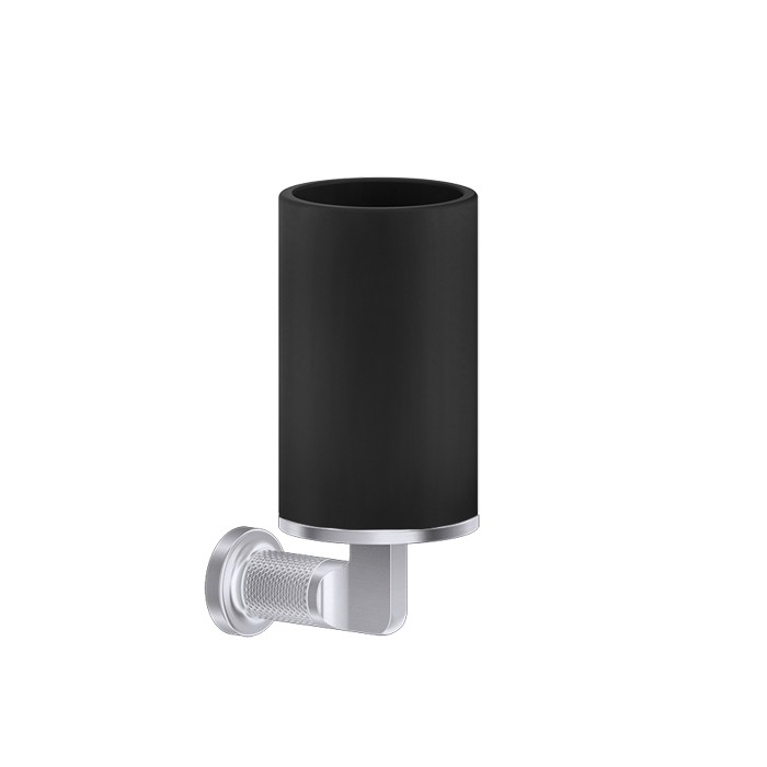 Gessi Стакан для зубных щеток настенный, Inciso, 58508#149 цвет: черный/finox