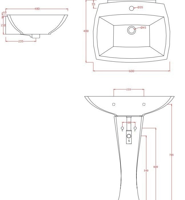 ArtCeram колонна для раковины, jzc003 03 00 jazz цвет: черный глянцевый