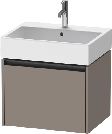 Duravit тумба подвесная под раковину 460 мм х 584 мм х 440 мм, ketho.2, k25075043430000 цвет: базальт матовый
