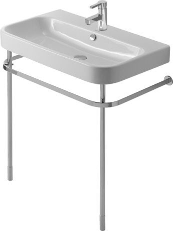 Duravit консоль металлическая 57 см, happy d.2, 0030281000 цвет: хром