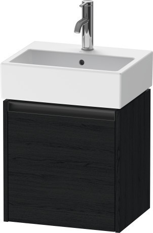 Duravit тумба подвесная под раковину 338 мм х 434 мм х 440 мм, ketho.2, k25070l16160000 цвет: чёрный дуб
