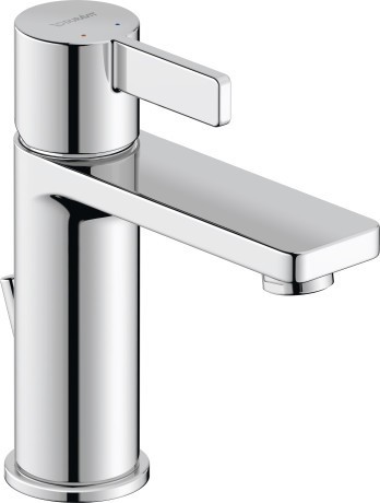 Duravit cмеситель однорычажный для раковины m c донным клапаном, d-neo, de1020001010 цвет: хром