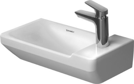 Duravit раковина подвесная 50х25см, p3 comforts, 0715500000 цвет: белый