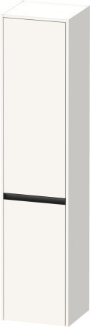 Duravit высокий шкаф с двумя дверцами петли слева 360 мм х 400 мм х 1760 мм, ketho.2, k21329l84840000 цвет: белый суперматовый