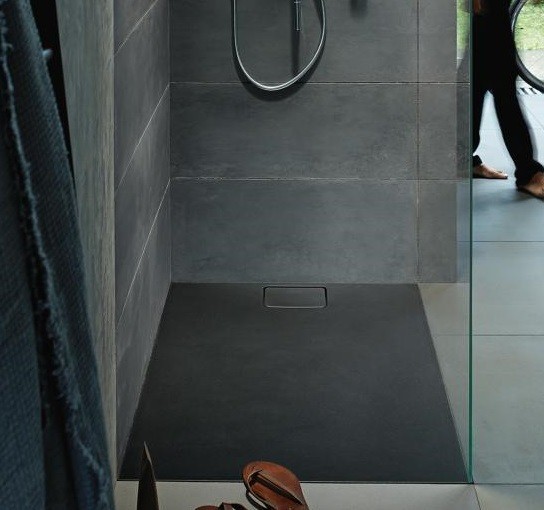 Duravit душевой поддон 1200 мм х 1000 мм, stonetto, 720168680000000 цвет: антрацит